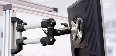 Monitorhoudersysteem van TechniekSpecialist Monitorhoudersysteem van TechniekSpecialist