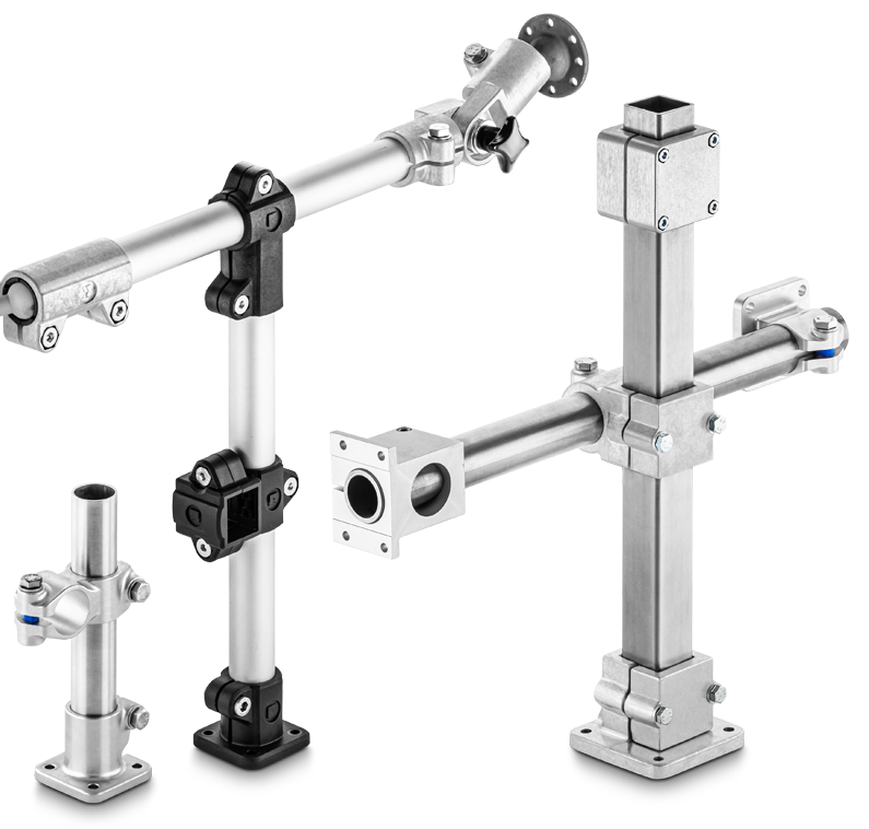 RK Rose+Krieger Solid Clamps (aluminium) buisverbinders RK Rose+Krieger Solid Clamps (aluminium) buisverbinders